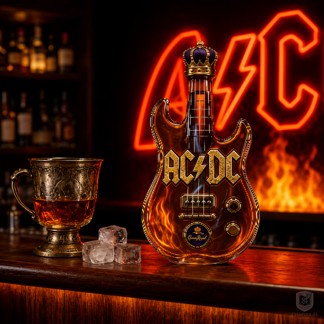Whisky Bottle - AC/DC Guitar Edition