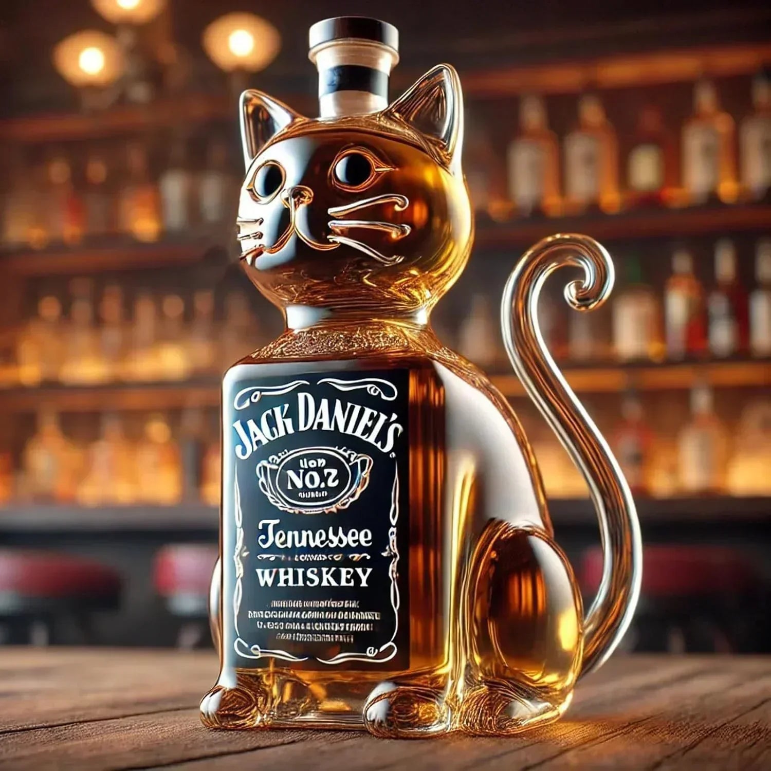 Whisky Decanter - Cat Edition