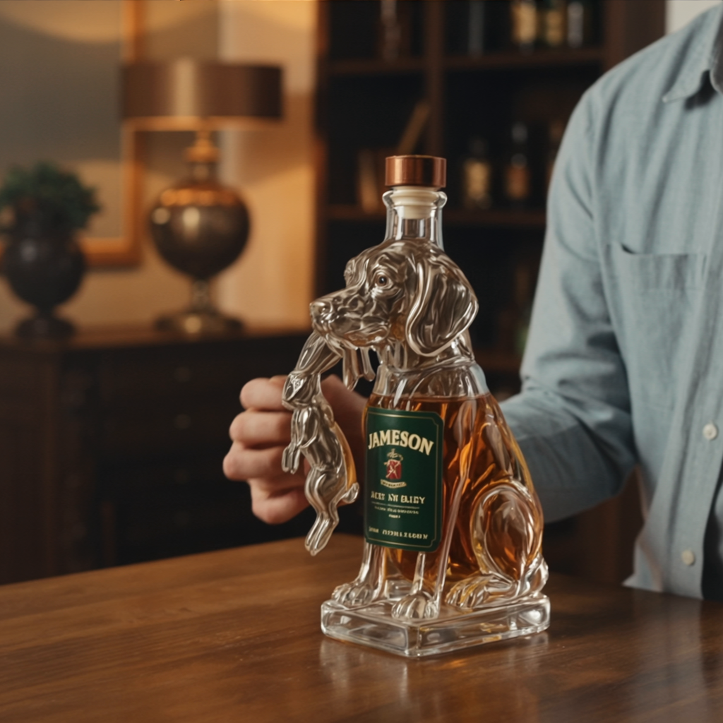 Whisky Decanter - Dog Edition