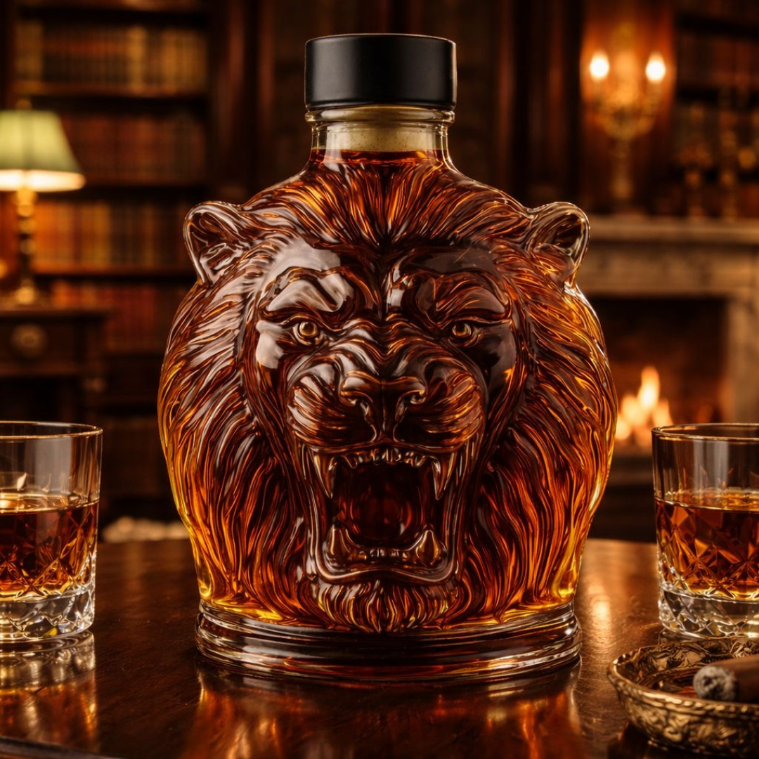 Whisky Decanter - Lion Edition