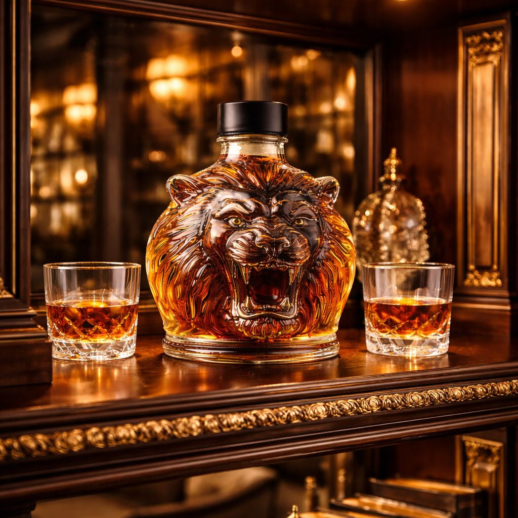 Whisky Decanter - Lion Edition