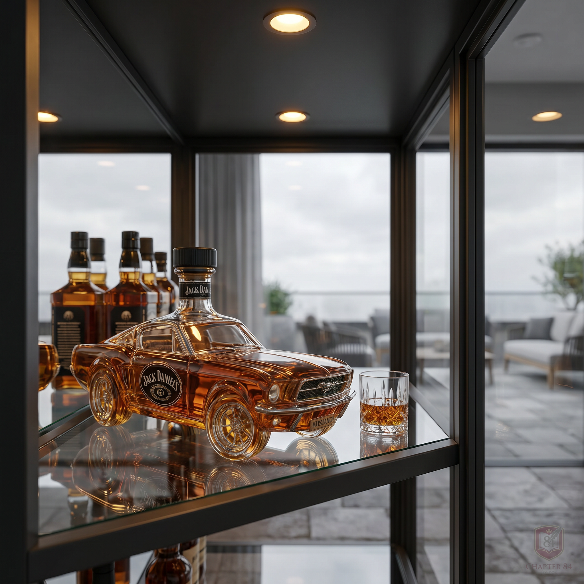 Mustang Whisky Decanter - Iconic Car Lover's Gift